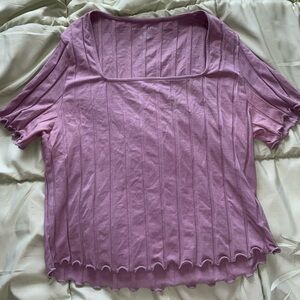 lilac blouse
